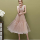 Cute green tulle short prom dress simple tulle homecoming dress,Formal Dresses nv541