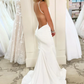 Elegant Open Back Mermaid Long Evening Dress Prom Dress nv267