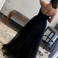 Black Sweetheart Tulle Long Prom Dresses nv1018