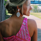 Dark Red One Shoulder Sequined Mermaid Prom Dress nv223