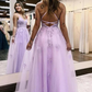 2023 Lilac Sexy Prom Dresses Long, Formal Dress, Graduation School Party Gown nv1016