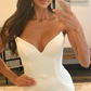 White Sexy Prom Dress,Long Hoco Dresses Wedding dress  nv1034