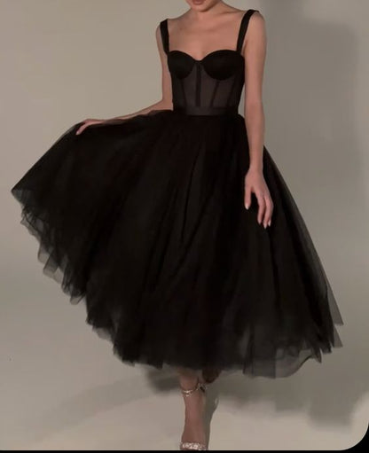 Tulle Prom Dresses,Black Formal Dresse Evening Dresses nv119