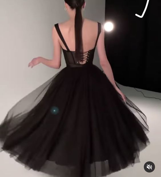 Tulle Prom Dresses,Black Formal Dresse Evening Dresses nv119